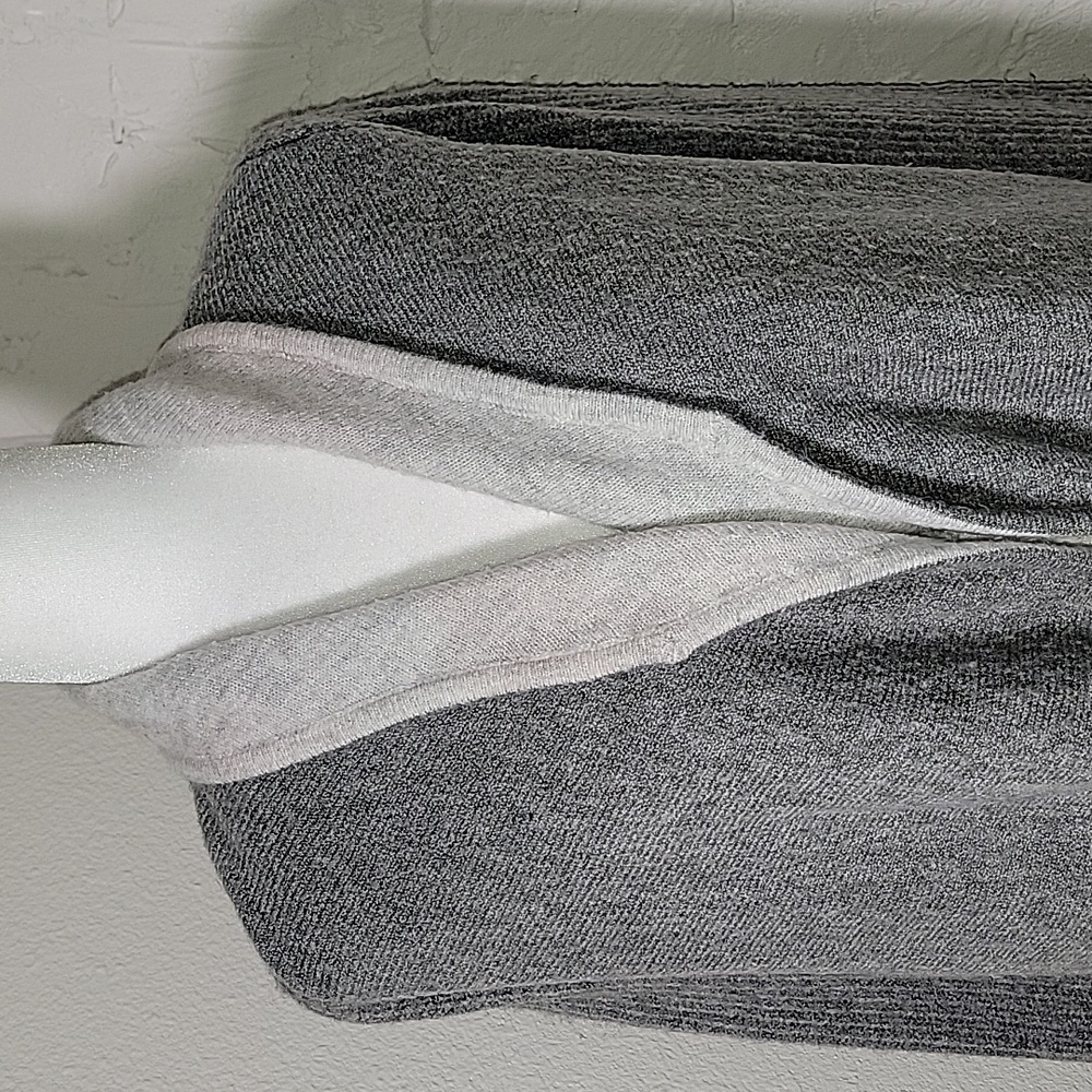 Abercrombie & Fitch Cardigan Sweater Open Front Gray Stretch Soft Cozy Comfy XS - Picture 4 of 14